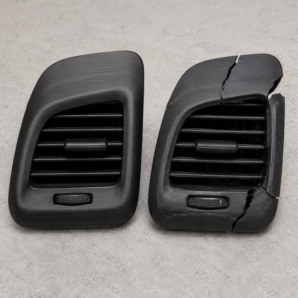 3D-printed interior trim piece